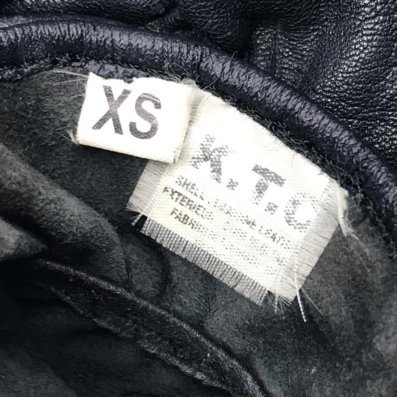 Black Tactical Motorcycle Gloves with Reinforced Panels - Picture 8 of 10